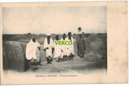 Carte Postale Ancienne De SENEGAL ET SOUDAN – GROUPE D'INDIGENES - Mali