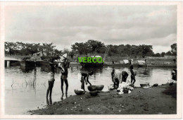 Carte Postale Ancienne De SOUDAN – LESSIVE AU BORD DU NIGER - Mali