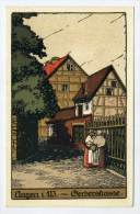 GERMANY - Art Sign Postcard  (2 Scans) - Zu Identifizieren