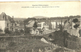 Allanche Avenue De La Gare Et Le Pont - Allanche