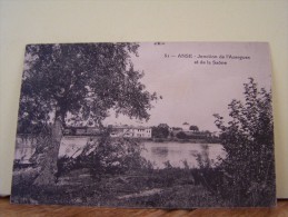 ANSE (RHONE) JONCTION DE L'AZERGUES ET DE LA SAONE. - Anse