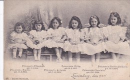 Familles Royales . LUXEMBURG  Prinzessin  SOPHIE , ELISABETH, ANTONIA, HILDA, CHARLOTTE & MARIA ADELHEID - Familles Royales