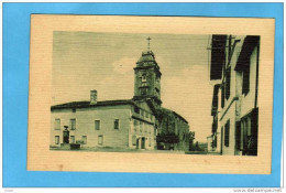 URRUGNE-la Place Et L'église -années 1910-20-édition Lévy & Neurdin - Urrugne