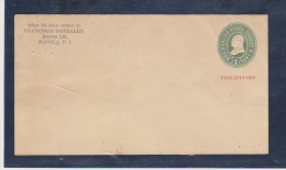 Philippines Scott # U3 Mint Postal Stationery 500 Issued Catalogue $60.00 - Philippines