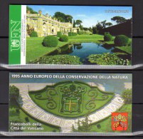 1995  Année Conservation De La Nature, 4 X  C 1008**, Cote 48 €, - Carnets