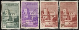 Monaco - Oblitéré - Charnière Y&T N° 277 - 259 - 310B - 311 Vue Du Palais 2f - 4f 50 - 8f - 10f - Oblitérés