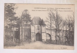 CPA DPT 80 LUCHEUX, LE CHATEAU - Lucheux