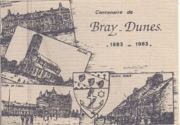 NORD PAS DE CALAIS - 59 - NORD - BRAY DUNES - Centenaire - 1883-1983 - Bray-Dunes