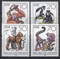 DDR 1986 Mi-Nr. 3019/22 ** MNH (77) - Unused Stamps