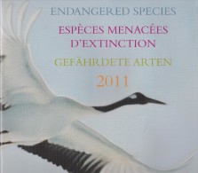 United Nations Folder Endangered Species - Geneva - New York - Vienna - 2011 ** - Cuadernillos