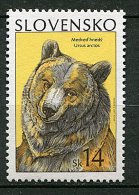 (cl 6 - P.17) Slovaquie ** Tbre Du Bloc N° 15 (ref. Michel Au Dos) - Ours  - - Unused Stamps