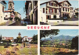 64 Pyrenees Atlantiques, Urrugne 1971, Eglise, Auto -vehicle, Vache, Circule Oui 1971 - Urrugne