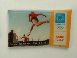 PIN´S KODAK - J.O ATHENE 2004 - ATHLETISME - Photographie