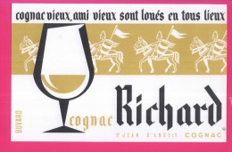 B132 - BUVARD -  COGNAC RICHARD - SAINT JEAN D'ANGELY  COGNAC - Liqueur & Bière