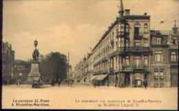 « La Paroisse Saint Remi à BRUXELLES-Maritime - Le Monument Aux Promoteurs De Bxl Maritime Au Bd Léopold II » - Navegación - Puerto