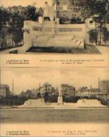 Lot De 2 CV « La Paroisse Saint Remi à BRUXELLES-Maritime - Le Monument Aux Héros Du Genie (1914-1918)  Place De Yser - Transport (sea) - Harbour
