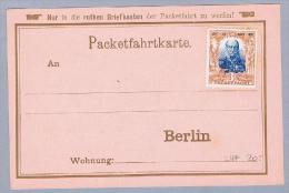 DR Privatpost Berlin 1897 März - Private & Local Mails