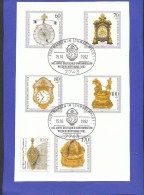BRD  Gestempelt  1631-1635 Uhren Katalogwert  10,00 - Autres & Non Classés