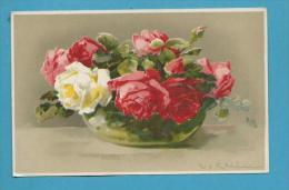 CPA Meissner & Buch 2286 Vases Roses Illustrateur Catharina KLEIN - Klein, Catharina