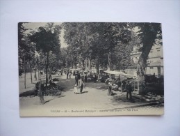 TOURS - Boulevard Béranger - Le Marché Aux Fleurs Animé - Fliegende Händler