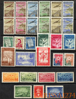 YUGOSLAVIA 1947 Complete Year MNH - Años Completos