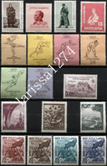 YUGOSLAVIA 1952 Complete Year MNH - Années Complètes