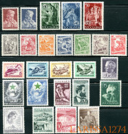 YUGOSLAVIA 1953 Complete Year MNH - Años Completos