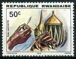 Rwanda 1979 Mi 1002 Basket Weaving | Craft - Used Stamps