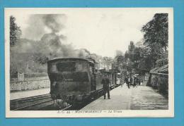 CPA A.C. 44 - Chemin De Fer Train Cheminot Gare MONTMORENCY - Montmorency