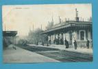 CPA 3 - Chemin De Fer Train Cheminot Gare MEUDON 92 - Meudon