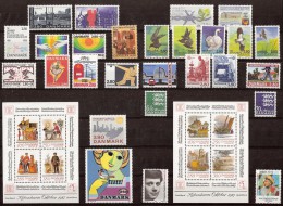 Danmark 1986 Yearpack - Complete - MNH/**/Postfrisch. Komplett - Ganze Jahrgänge