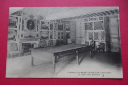 Cp  Bussy Rabutin Chateau La Salle Des Devises Billard - Altri & Non Classificati