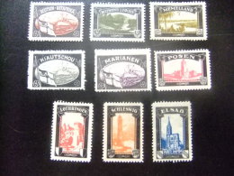 ALEMANIA Territorios WW1 GERMANY Territories WW 1  Colonies Militar War WW I  Stamp Label Vignette Viñeta - WW1 (I Guerra Mundial)