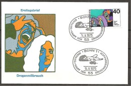 Deutschland 1975 - Michel 864 - FDC (M) - Drogue
