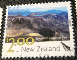 New Zealand 2003 Tongariro National Park $2.00 - Used - Gebraucht