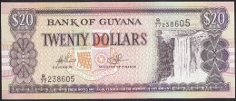 Guyana 20 Dollar 2009 P30e UNC - Guyana