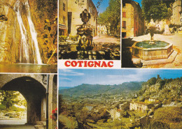 COTIGNAC (83) - Carte Multivues - Cotignac