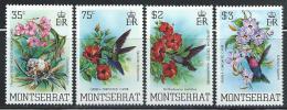 Monserrat       "Flowers & Birds"      Set     SC#  497-00   MNH** - Montserrat