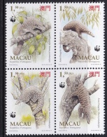 Macau Pangolin WWF (fa103) MNH - Altri & Non Classificati