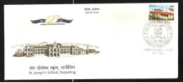 INDIA, 2013, St Josephs School, Darjeeling,125 Years, Darjeeling Cancelled - Covers & Documents