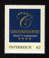 ÖSTERREICH 2013 ** Hotel & Restaurant / Christkindlwirt In Steyr - PM Personalized Stamp MNH - Hotel- & Gaststättengewerbe
