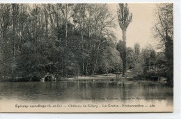 CPA 91   EPINAY SUR ORGE CHATEAU DE SILLERY LA GROTTE EMBARCADERE - Epinay-sur-Orge