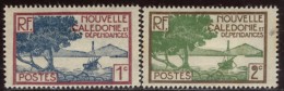 Nouvelle-Calédonie - Neuf - Charnière  Y&T 1928  N° 139 Et 140 Baie Des Palétuviers 1c Et 2c - Unused Stamps