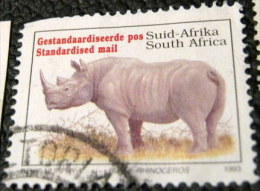 South Africa 1993 Rhinoceros Diceros Bicornis Standardised Mail - Used - Gebruikt