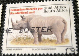 South Africa 1993 Rhinoceros Diceros Bicornis Standardised Mail - Used - Gebruikt