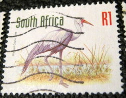 South Africa 1997 Bugeranus Carunculatus Crane Bird 1r - Used - Gebruikt