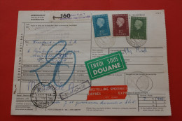 COLIS POSTAUX CPX AMSTERDAM HOLLANDE NEDERLAND ADRESKAART BULLETIN EXPEDITION  DOUANE Exprés CUSTOMS ZÖLLE  FRANCHISE - Cartas & Documentos