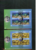 UN / UNO New York 2008  Klima / Climate Michel Block 29+30 FDC - Covers & Documents