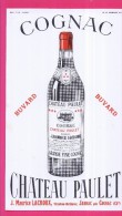 B104 - BUVARD -  COGNAC CHATEAU PAULET - J Maurice LACROUX , JARNAC Près COGNAC - Liqueur & Bière