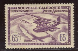 Nouvelle-Calédonie - Oblitéré - Charnière  Y&T 1933  Poste Aérienne N° 29  65c Lilas - Gebruikt